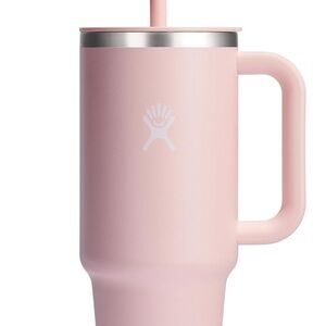 Hydro Flask Blush Mug with Straw